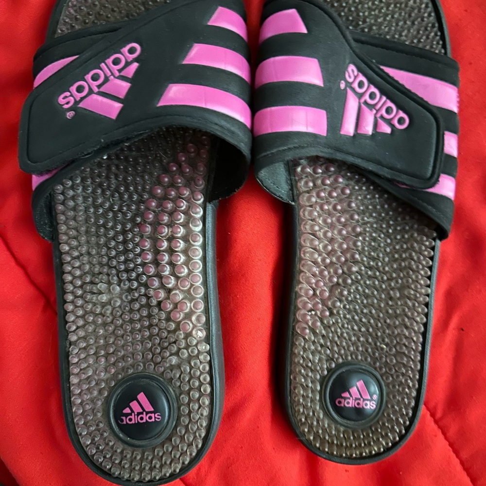 Adidas Black Slide Sandals